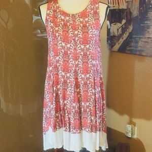 Altar'd State Artys Boho Sleeveless hi low dress